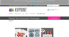 Desktop Screenshot of kvprint.com